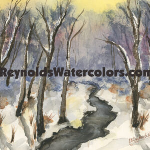 Winter Stream 8 x 10 Print