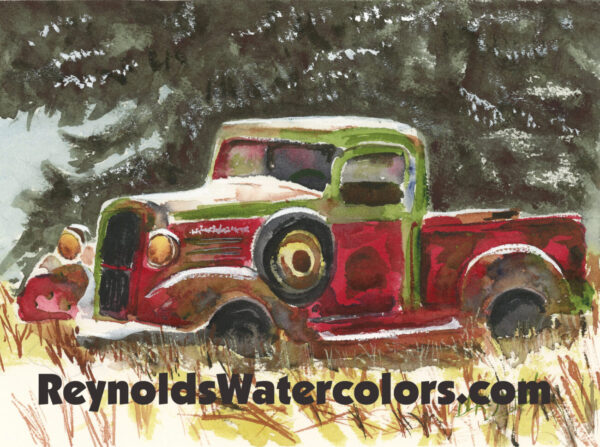 Vintage Truck 8 x 10 Print